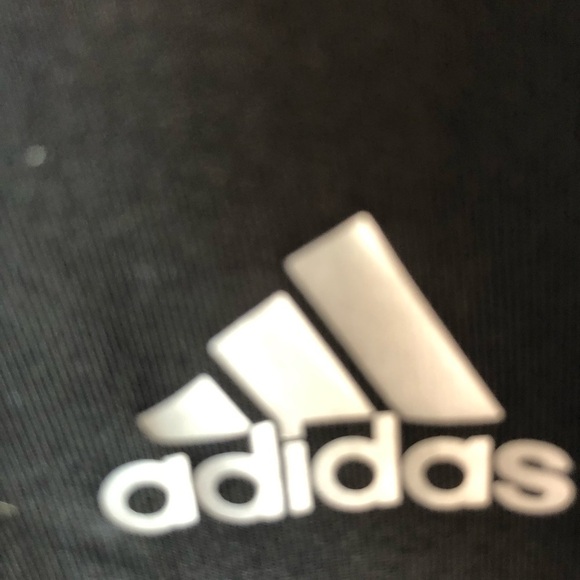 Adidas black leggings techfit athletic workout clothes​​​ - Picture 2 of 4